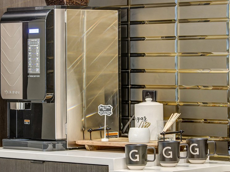the grand in kcmo complementary green coffee bar
